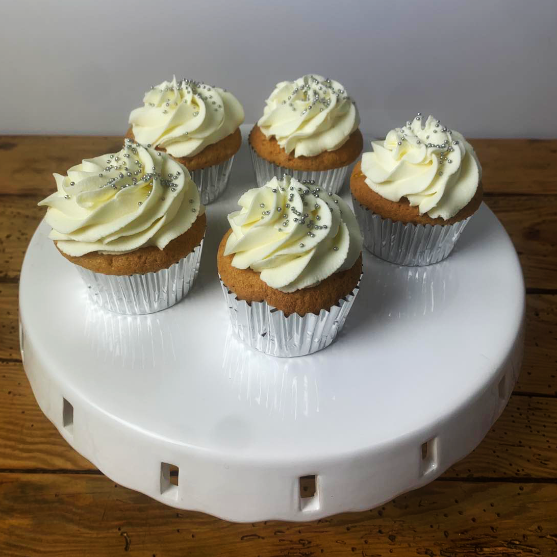Muffinki waniliowe z mango