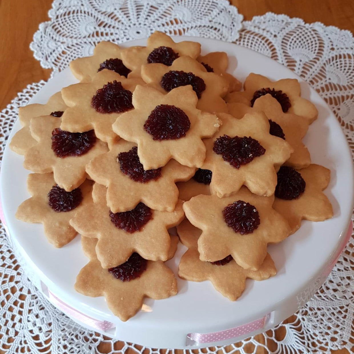 Ciasteczka Kruche z Marmoladą